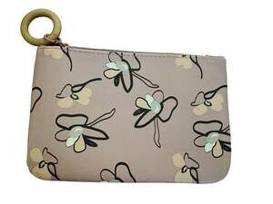 Ipsy Glam Bag Floral Lavender Cosmetic Bag